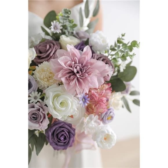 Artificial Flowers Combo Box Set Faux Flowers Bulk Flower Leaf with Stems DIY - Picture 3 of 6